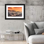 Pestera Mountain Sunrise Wall Art