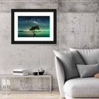 Milky Way Over Mangrove Tree Wall Art