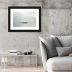 Four Rowers on Lake Lugano Wall Art