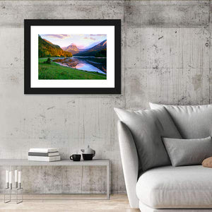 Swiss Lake Obersee Wall Art