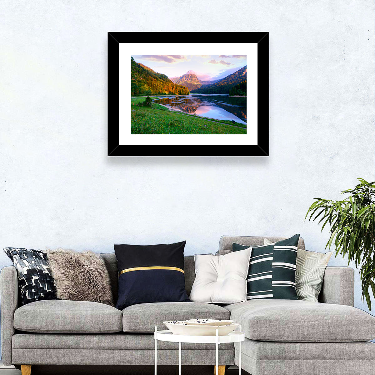 Swiss Lake Obersee Wall Art