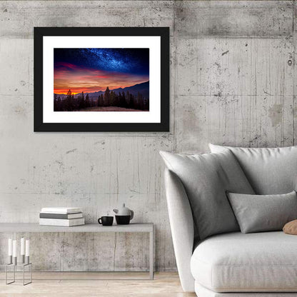 Tatras Mountain Sunset Wall Art