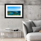Emerald Qiandao Lake Wall Art