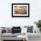 Havana Waterfront at Sunset Wall Art