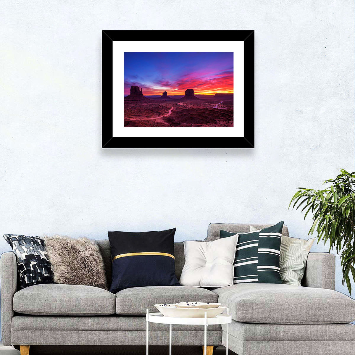 Monument Valley Arizona Sunset Wall Art