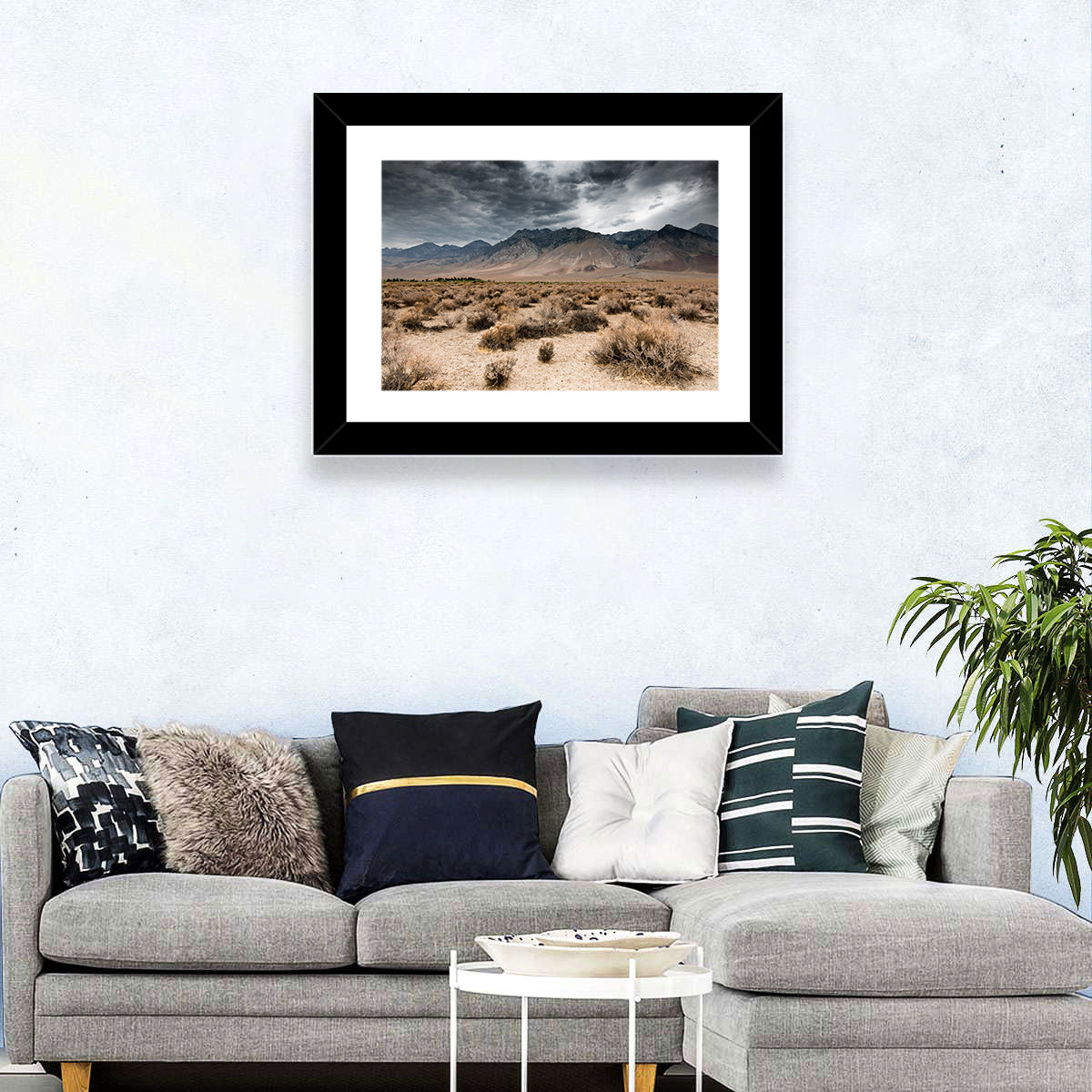 Storm Over Death Valley Wall Art
