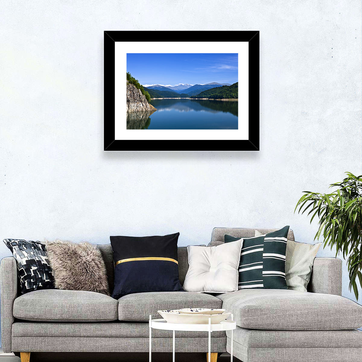 Blue Mountains Lake Wall Art