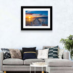 Islamorada Pier at Golden Hour Wall Art