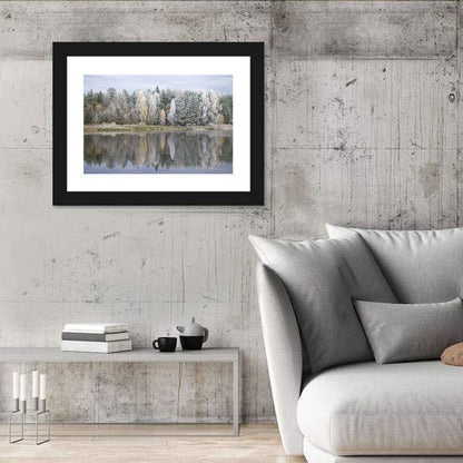 Forest Lake Pskov Region Wall Art