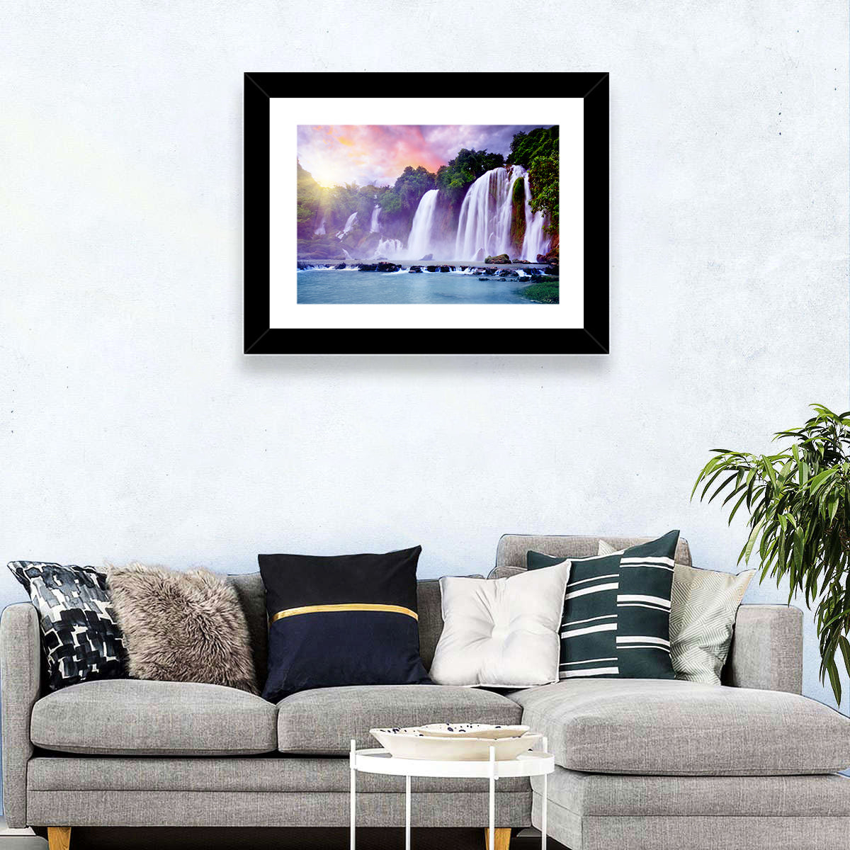 Banyue Waterfall Wall Art
