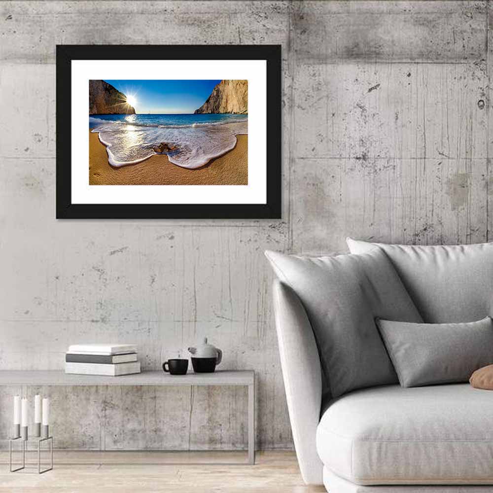 Navagio Beach, Zakyntos Seascape Wall Art