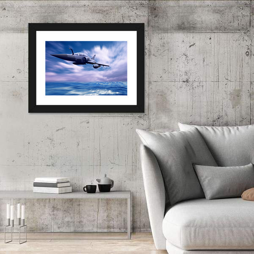 Supersonic Fighter Jet Wall Art