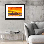Pittsburgh Skyline at the Point Wall Art