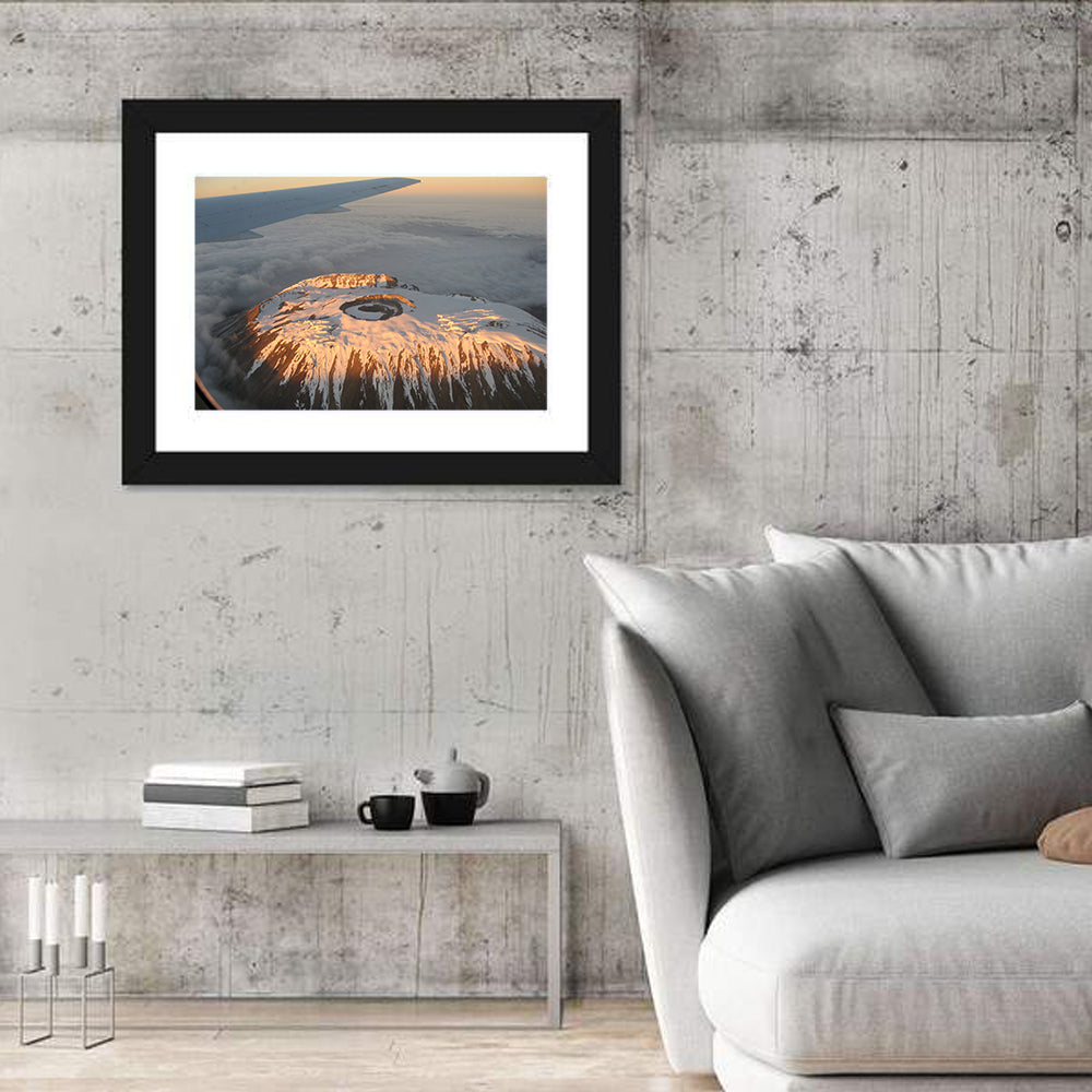 Mount Kilimanjaro Sunset Wall Art