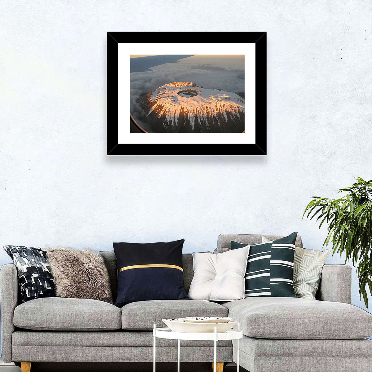 Mount Kilimanjaro Sunset Wall Art