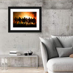 Silhouetted Infantry Line Wall Art