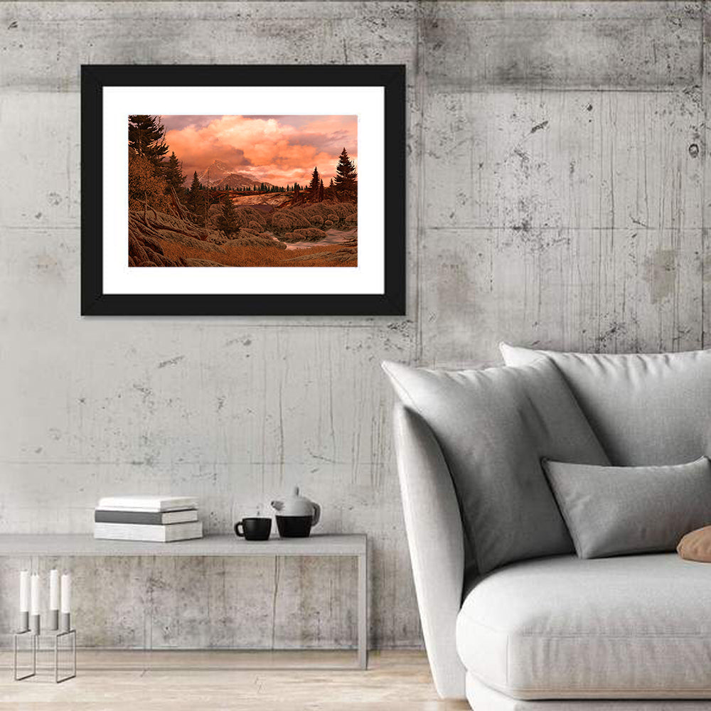 Rocky Mountain Landscape Wall Art
