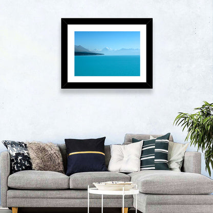 Mt Cook from Lake Pukaki Wall Art