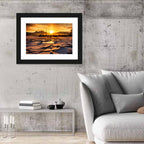Lofoten Island Sunset Wall Art