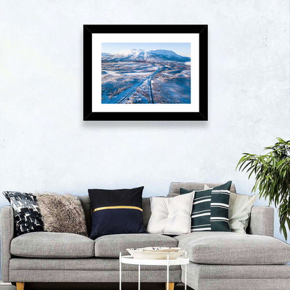 Snow Covered Terrain Wall Art