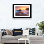 Quiberon Beach Sunset Wall Art