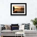 Golden Morning Pier Wall Art