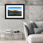 Mount Bachelor Moonlit Sunset Wall Art