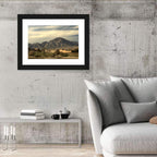 Afghan Mountain Village Wall Art