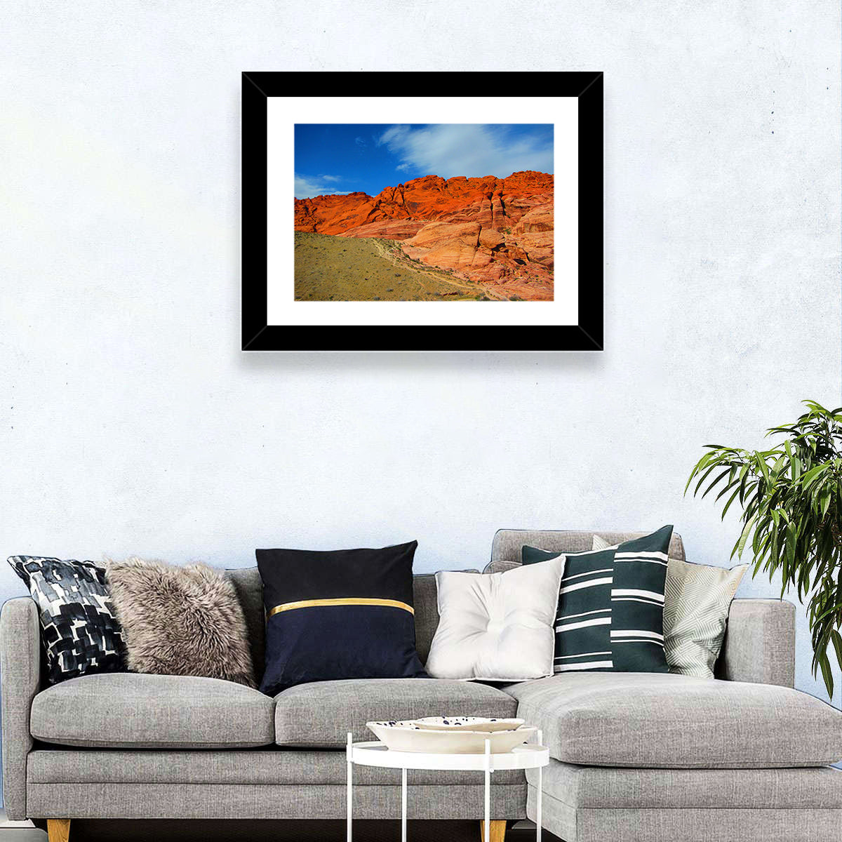 Red Rock Canyon Trail Wall Art