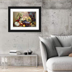 Grapes and Melon Still Life Wall Art