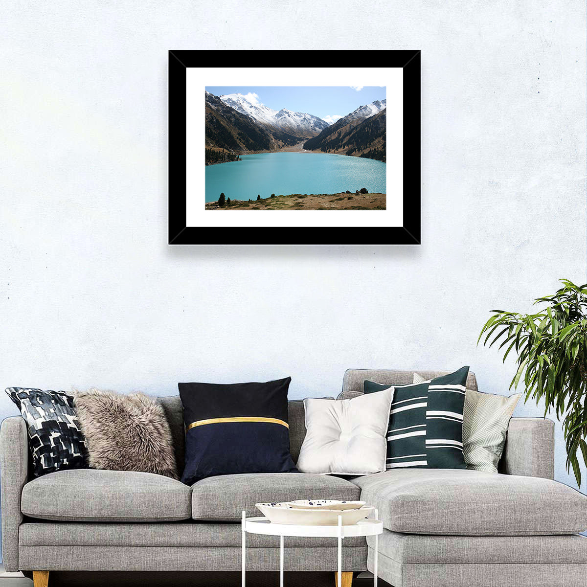 Big Almaty Lake Wall Art