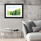 Summer Canopy Watercolor Illustration Wall Art