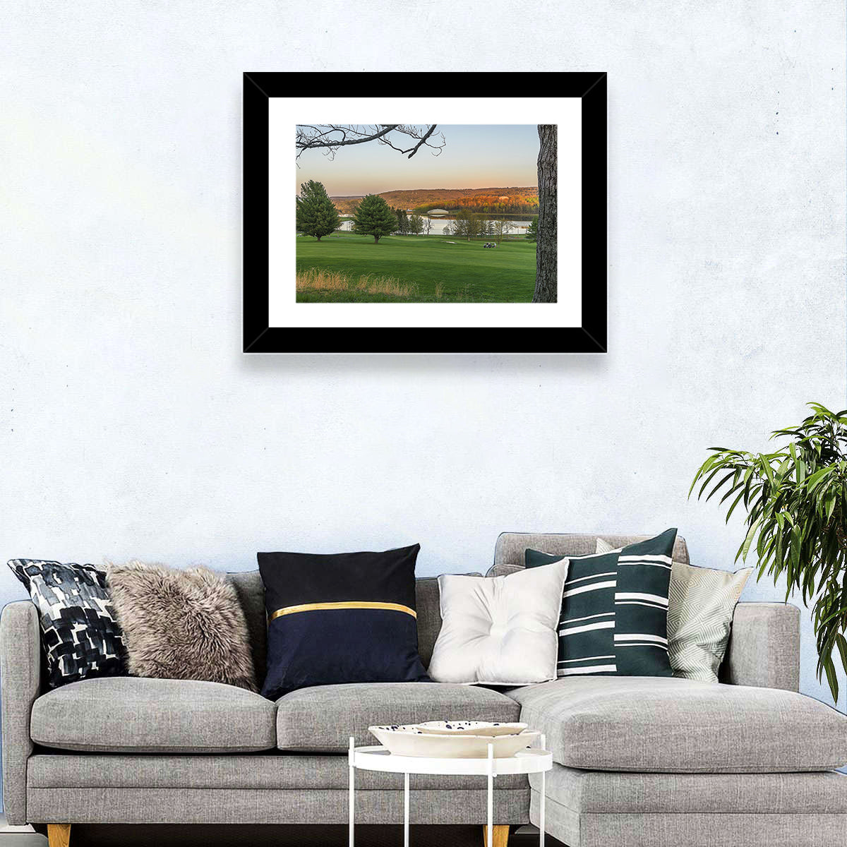 Roscoe Conkling Park Golden Hour Wall Art