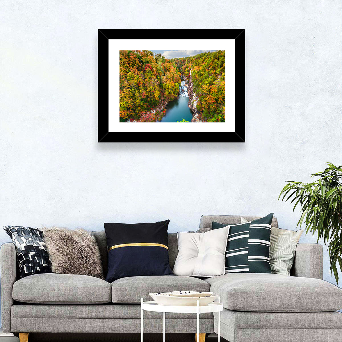 Tallulah Gorge Waterfall Wall Art
