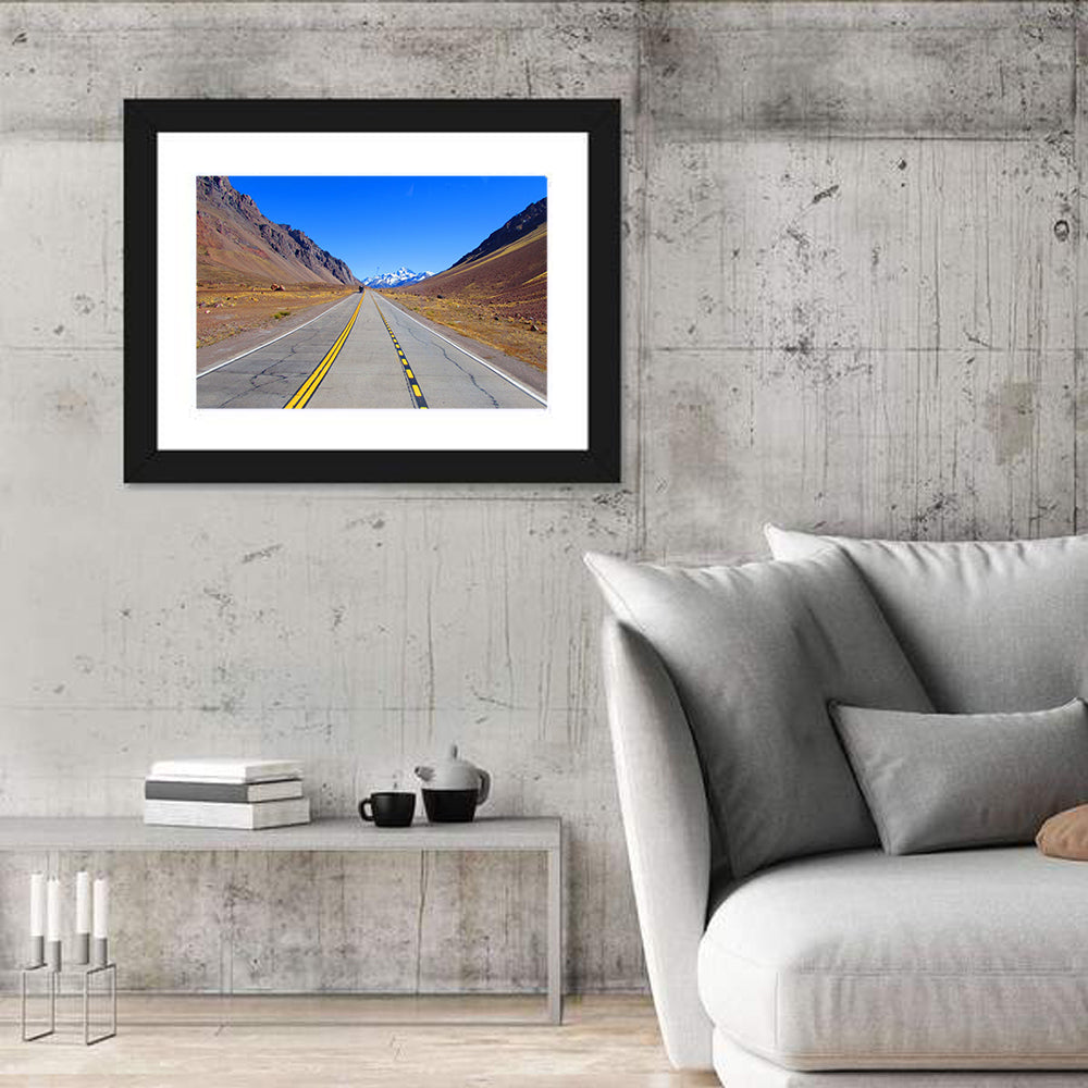 Road to Mount Aconcagua Wall Art