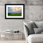 Czorsztynskie Lake Meadow at Dusk Wall Art