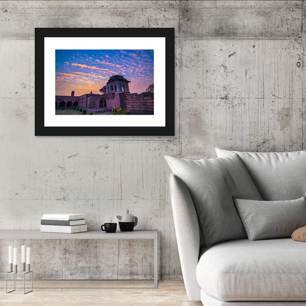 Ashrafi Mahal Sunset Wall Art