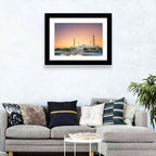 Sheikh Zayed Grand Mosque at Sunset Wall Art