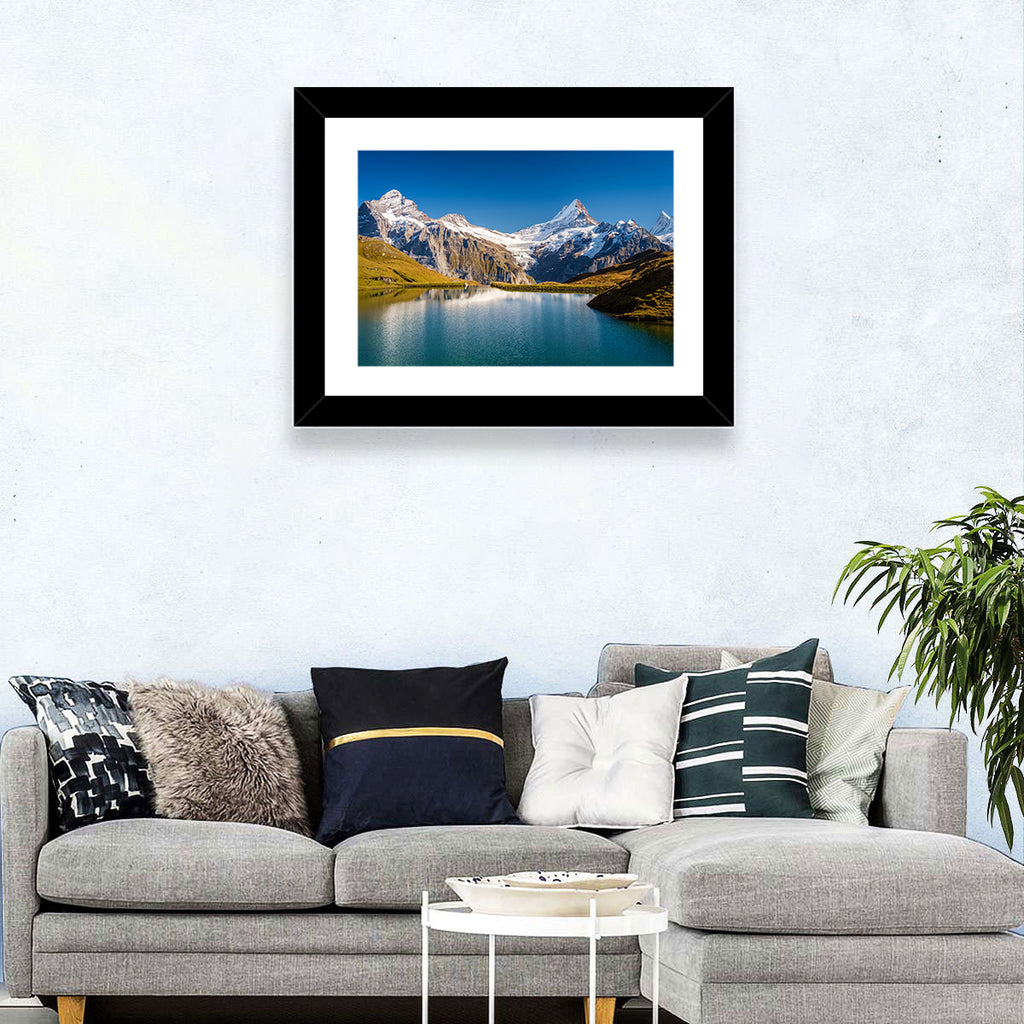 Bachalpsee Mountain Reflection Wall Art