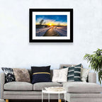 Lake Zorinsky Winter Sunrise Wall Art