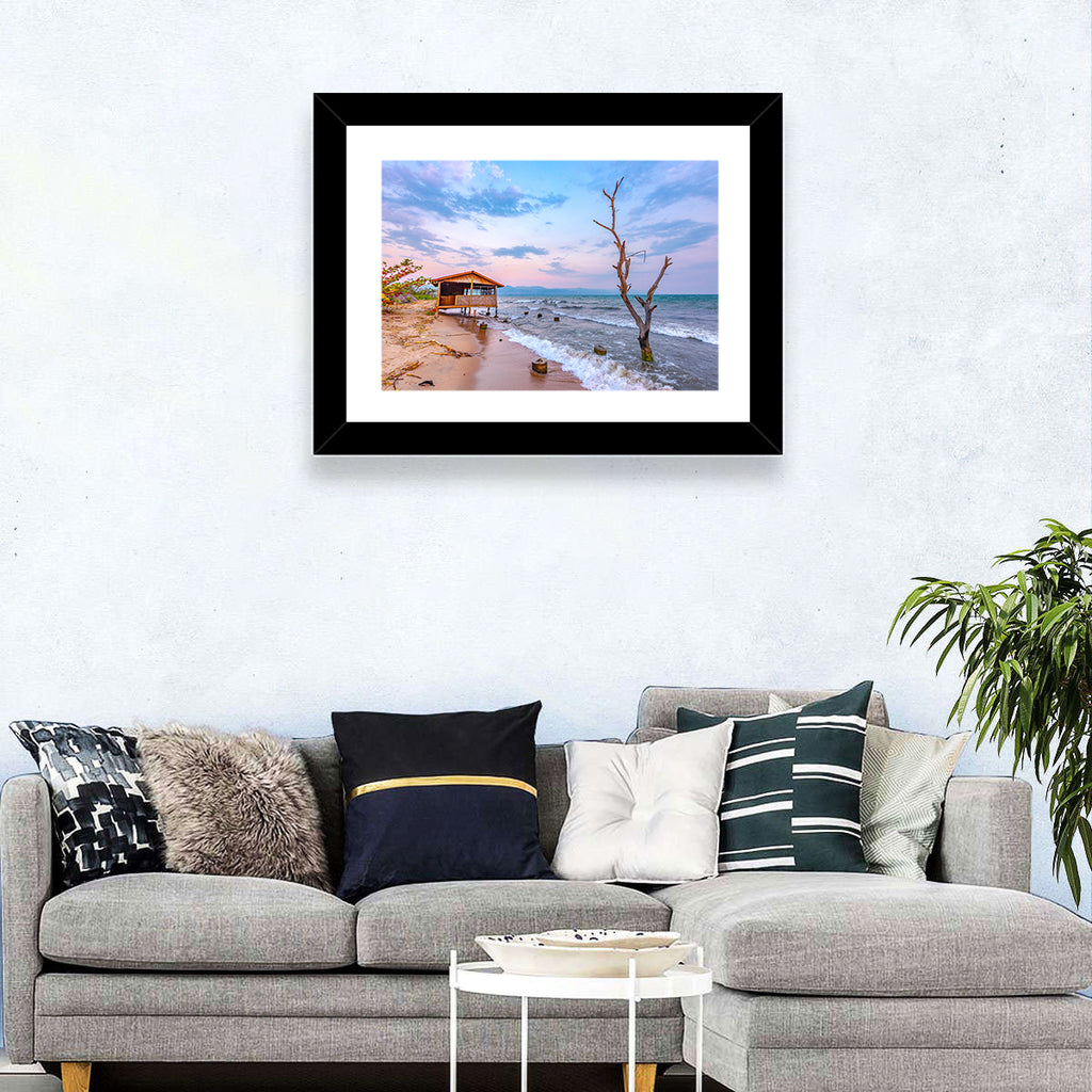 Tanganyika Shoreline at Dusk Wall Art
