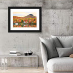 Groton Lakehouse Reflection Wall Art
