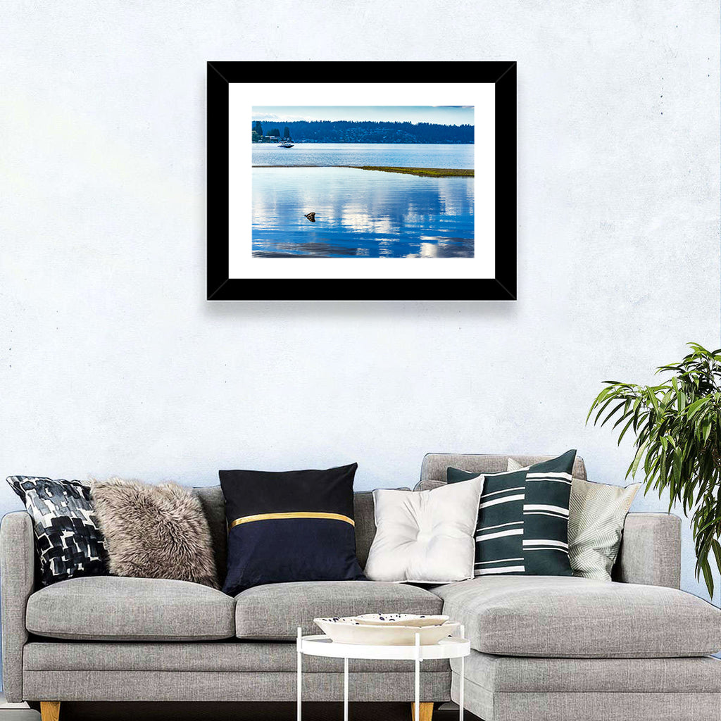 Lake Sammamish Reflection Wall Art