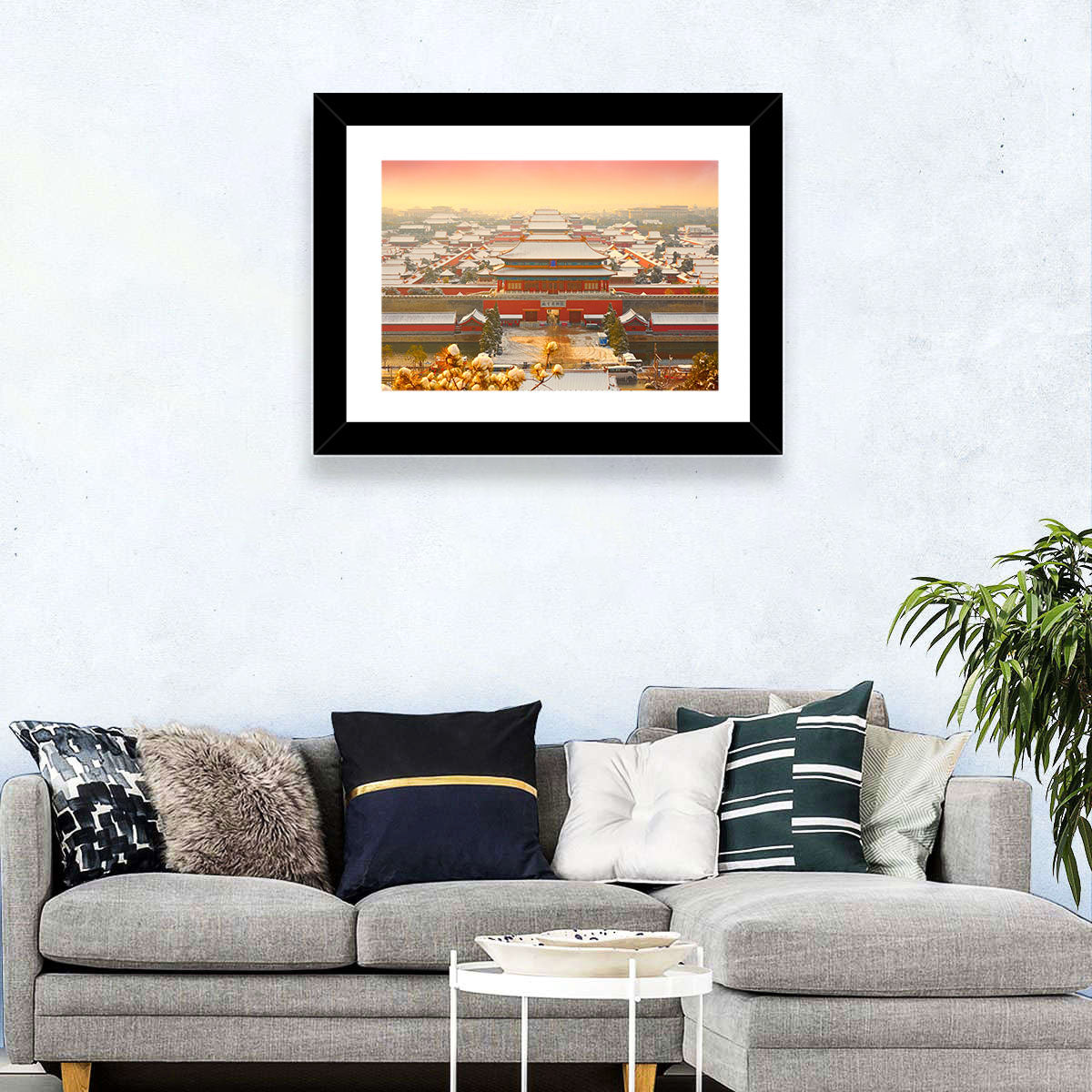 Forbidden City Gateway at Golden Hour Wall Art