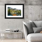 Blausee Autumn Lake Wall Art