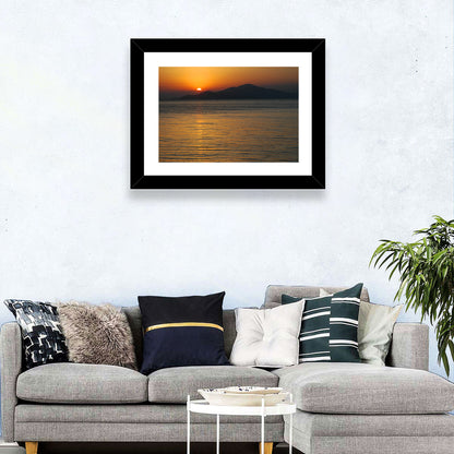Lake Sevan Sunset Wall Art