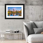 Chicago Skyline at Twilight Wall Art