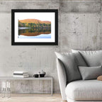 Cheaha State Park Lake Reflection Wall Art