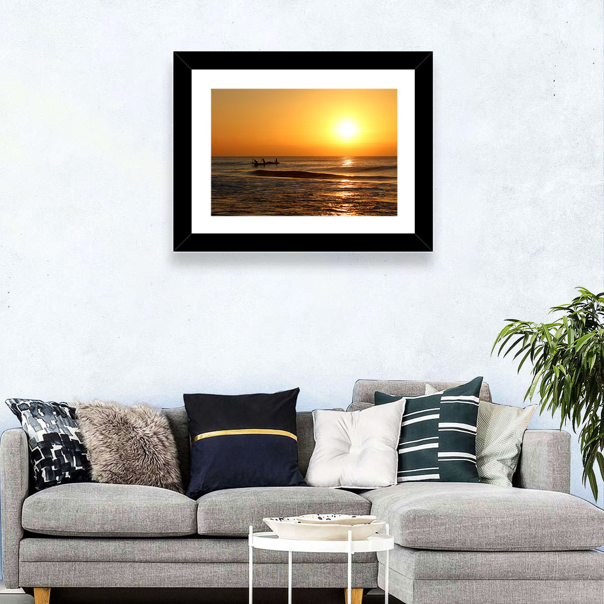Puri Beach Sunrise Wall Art