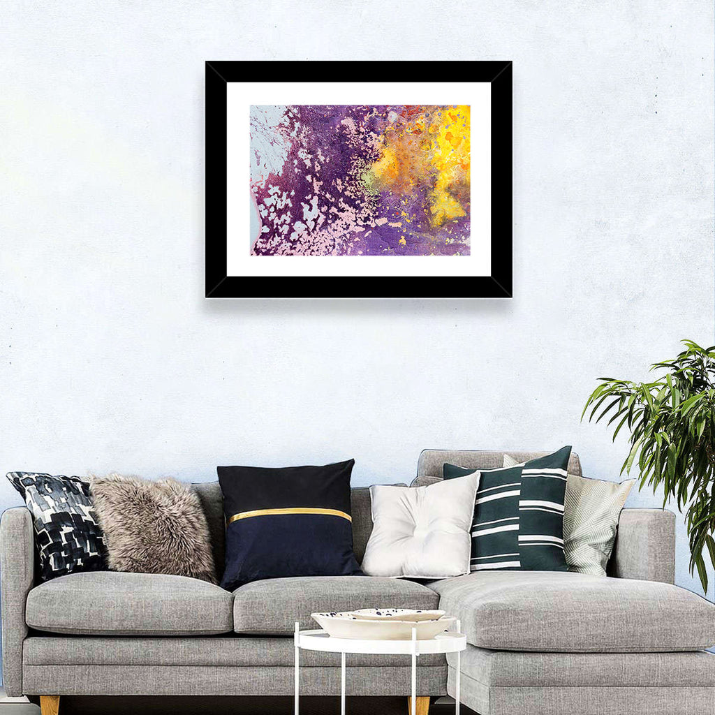 Color Fusion Abstract Wall Art